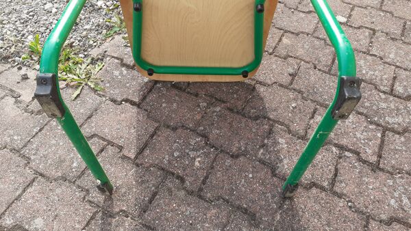 Chaises d'école lot de 6