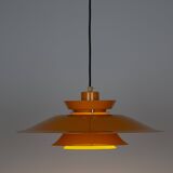 Danish vintage pendant lamp by Bent Nordsted, Lyskaer, 1980s