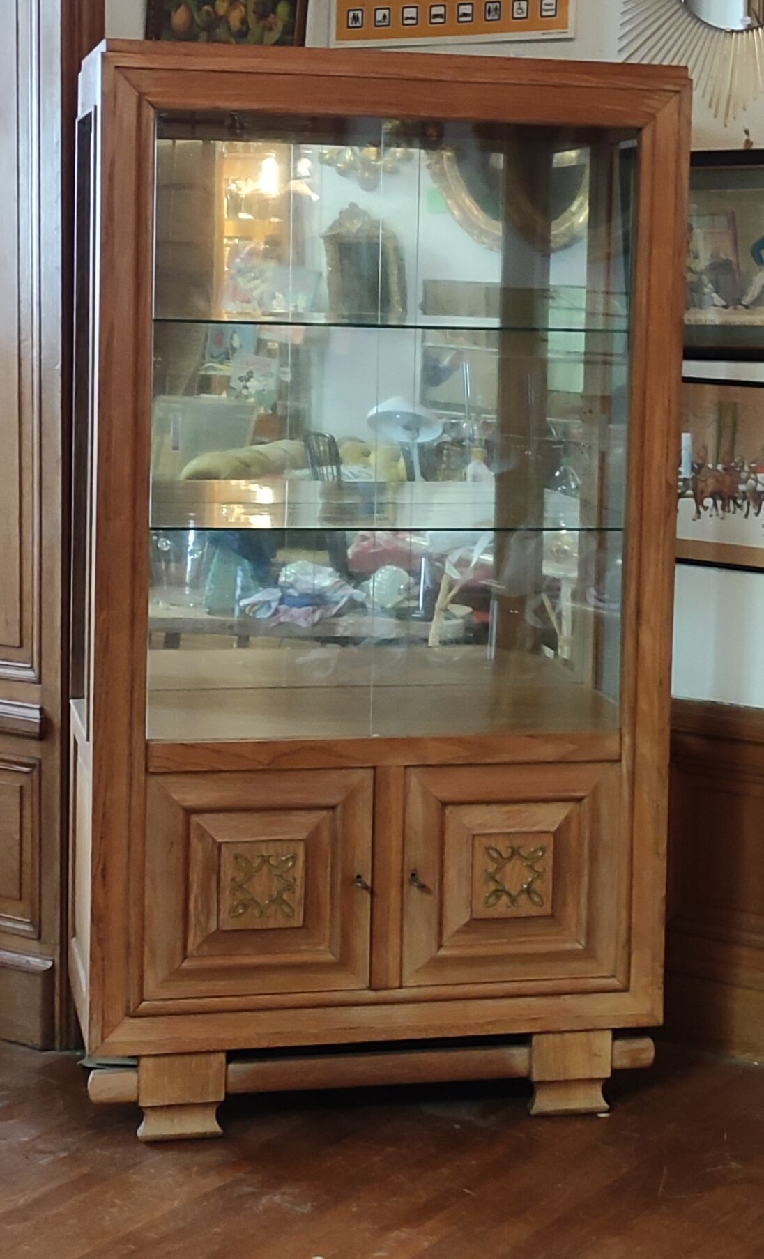 Art Deco showcase furniture