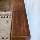 Sideboard - walnut - 50/60 - Scandinavian style - spindle feet