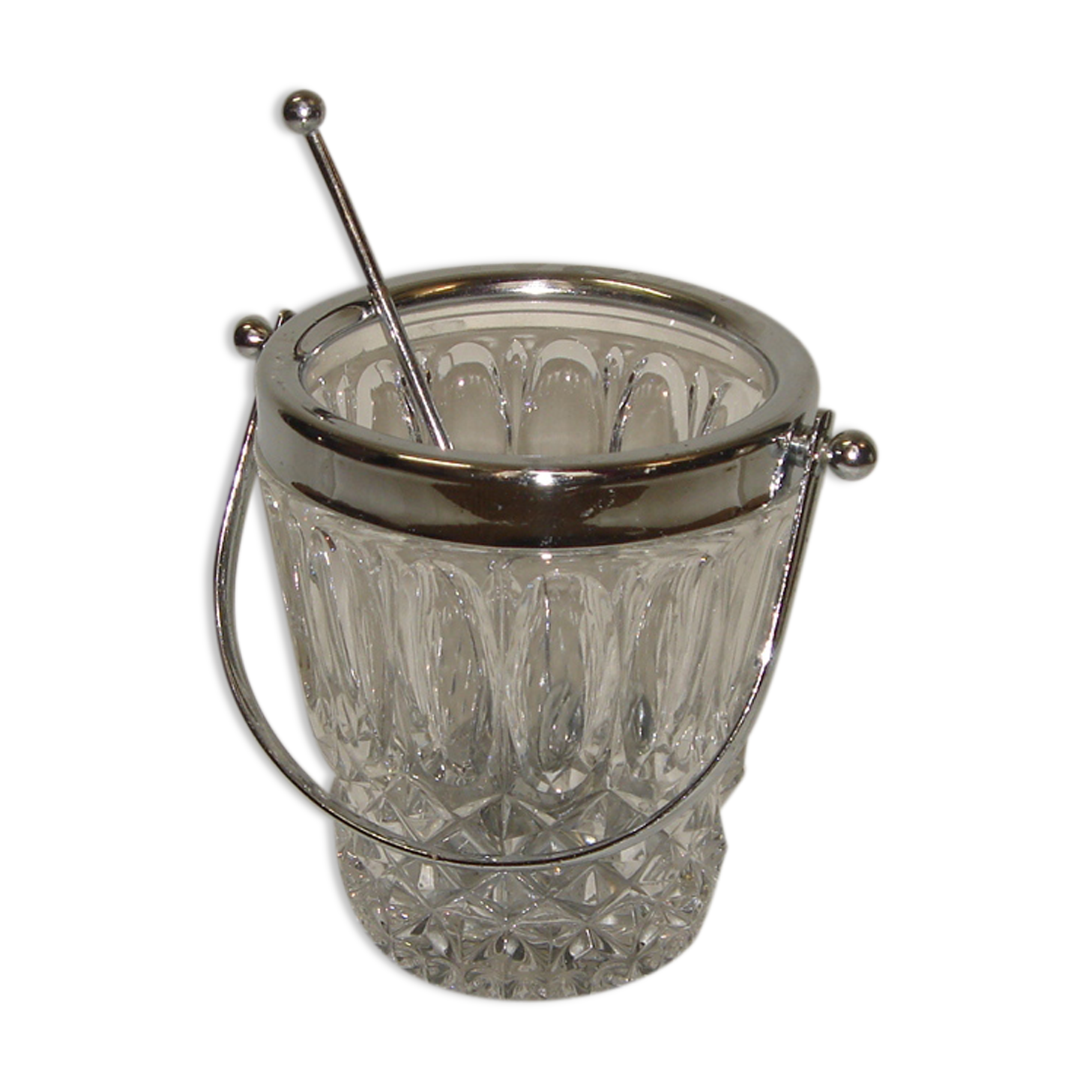 Ice bucket and its 1960 spoon