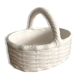 Fruit cup in white earthenware