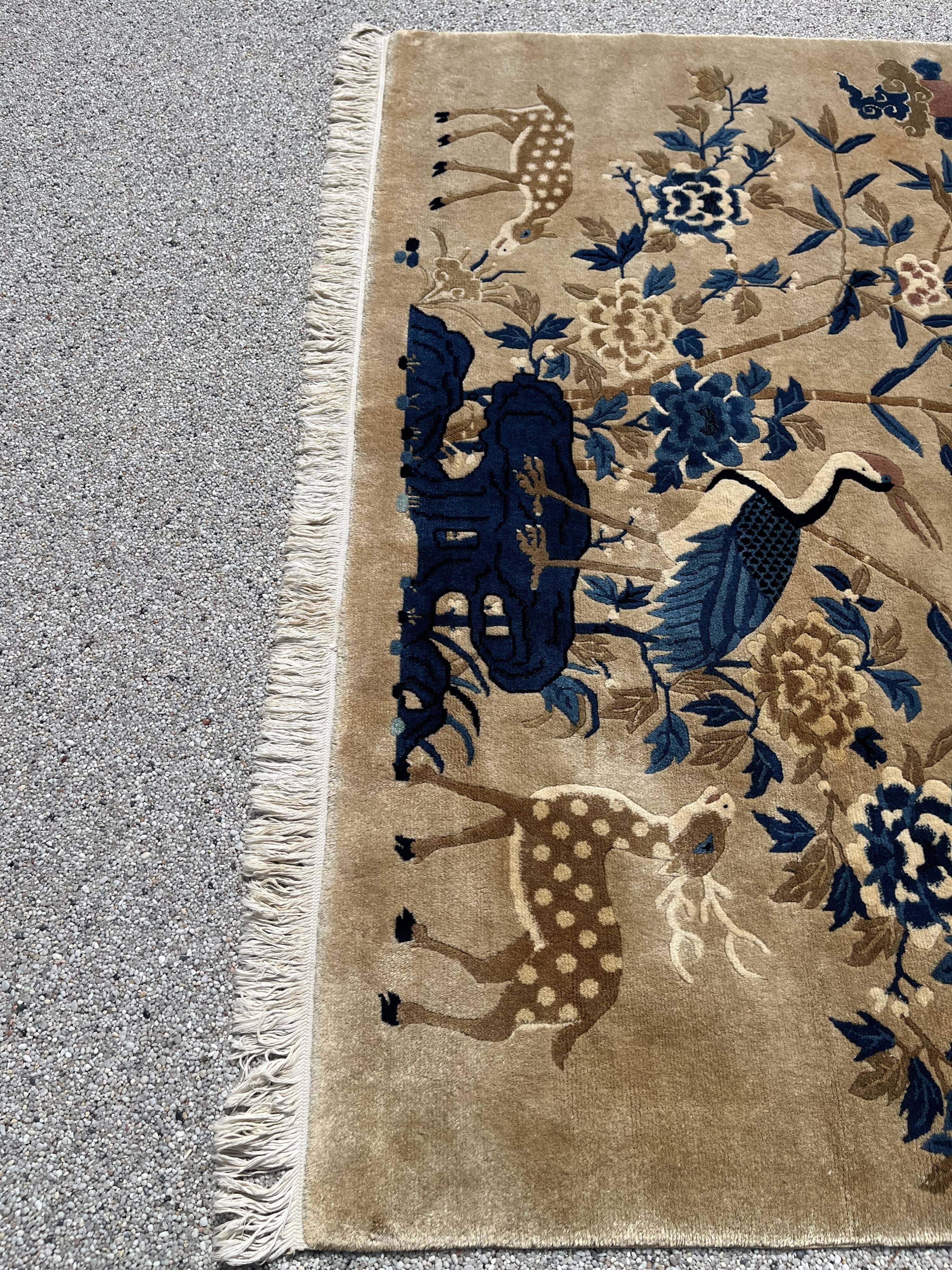 Carpet, Beijing early XXth century, 94x150 cm