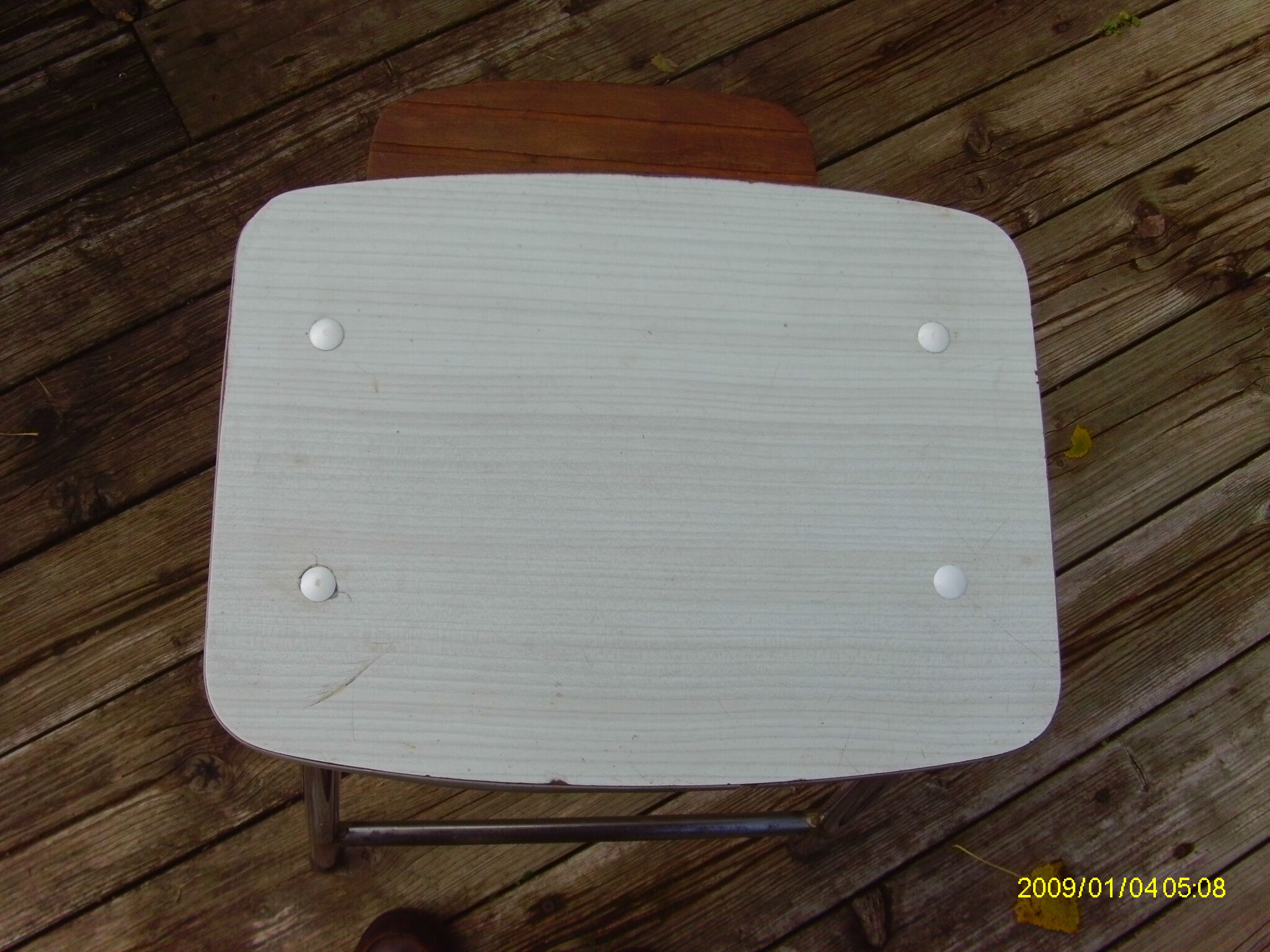 Stepladder in formica, 60s