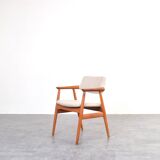 Mid-Century Danish Teak Chair by Svend Åge Eriksen for Glostrup, 1960s.