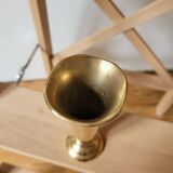 Small brass vase