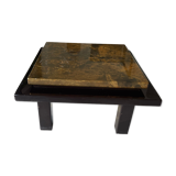 Table basse bois laqué