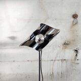 1970s Chrome Lamp Base — Space Age Design