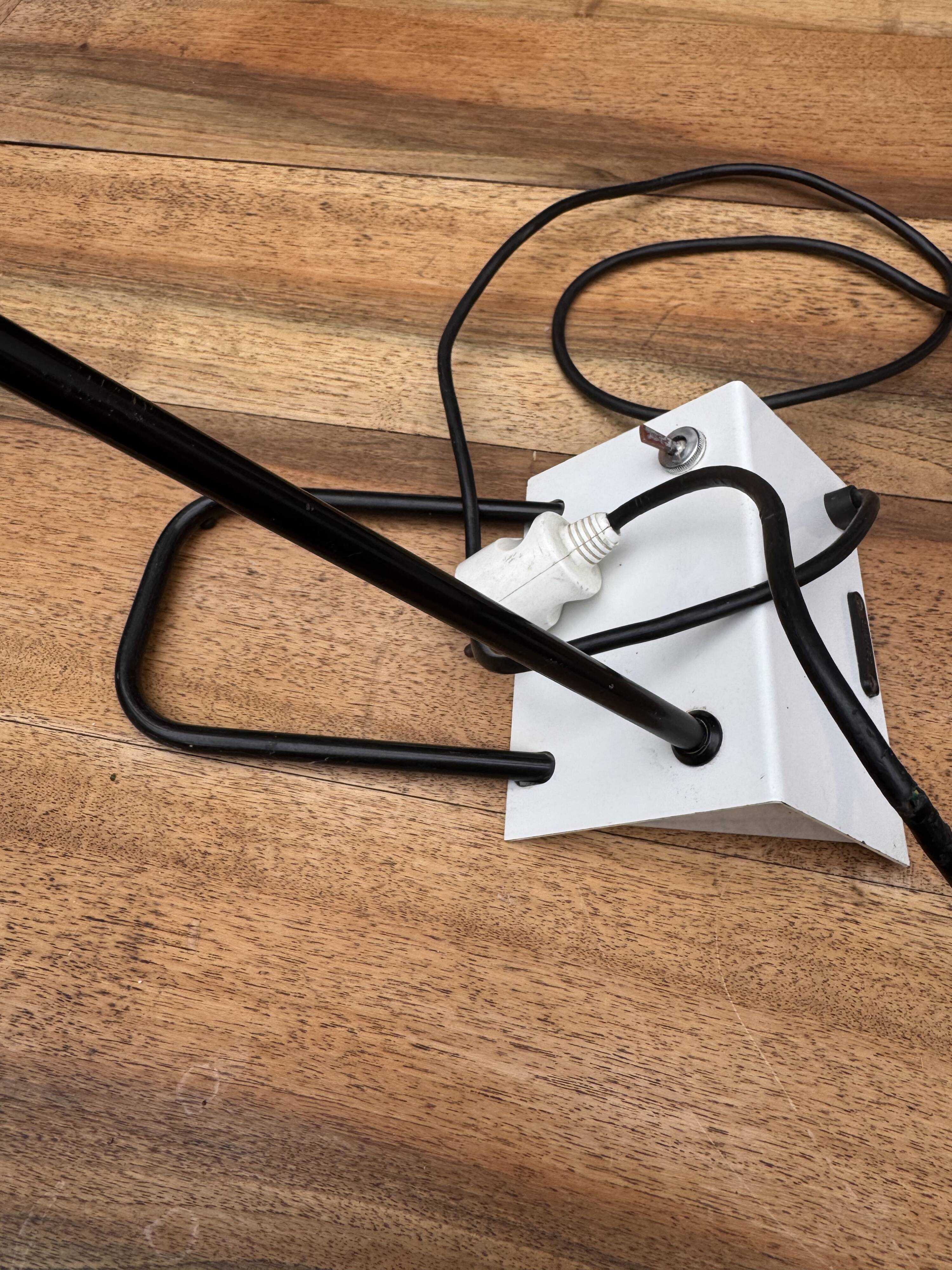 Candle desk lamp, 1980s