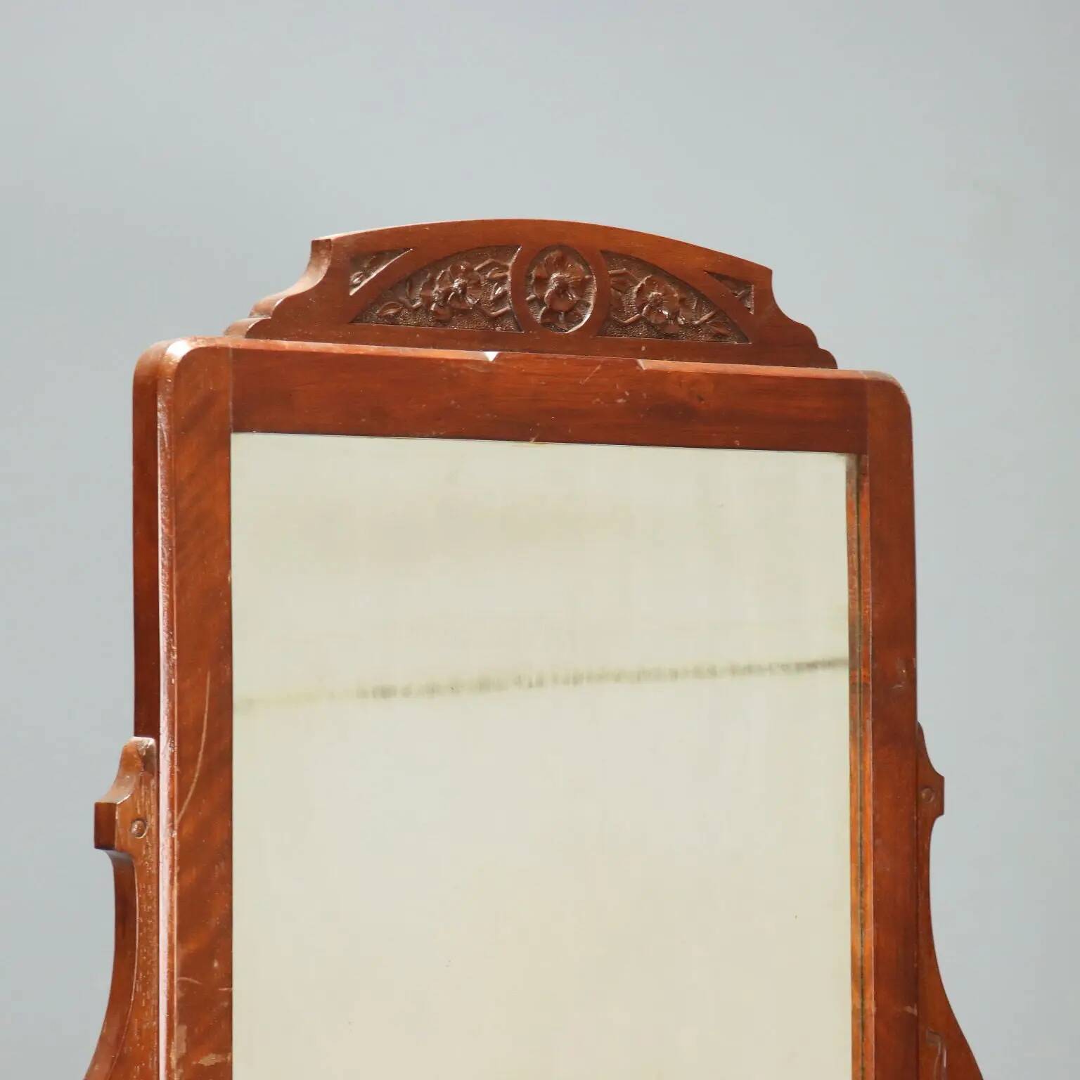 Antique Art Nouveau mahogany commode, Italy, 20th century