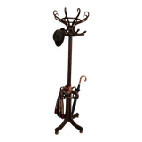 Elegante Appendiabiti a Colonna Stile Thonet