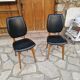 Paire de chaises scandinaves