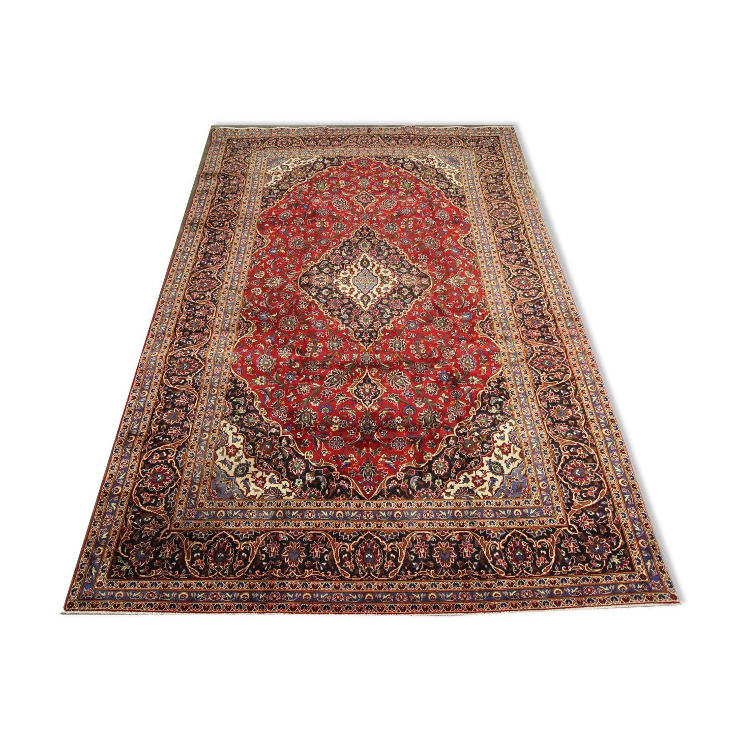 Tapis persan vintage traditionnel