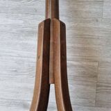 Wooden parrot coat rack