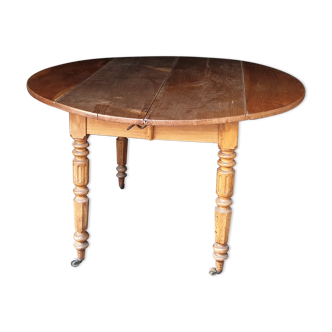 Table louis Philippe merisier massive