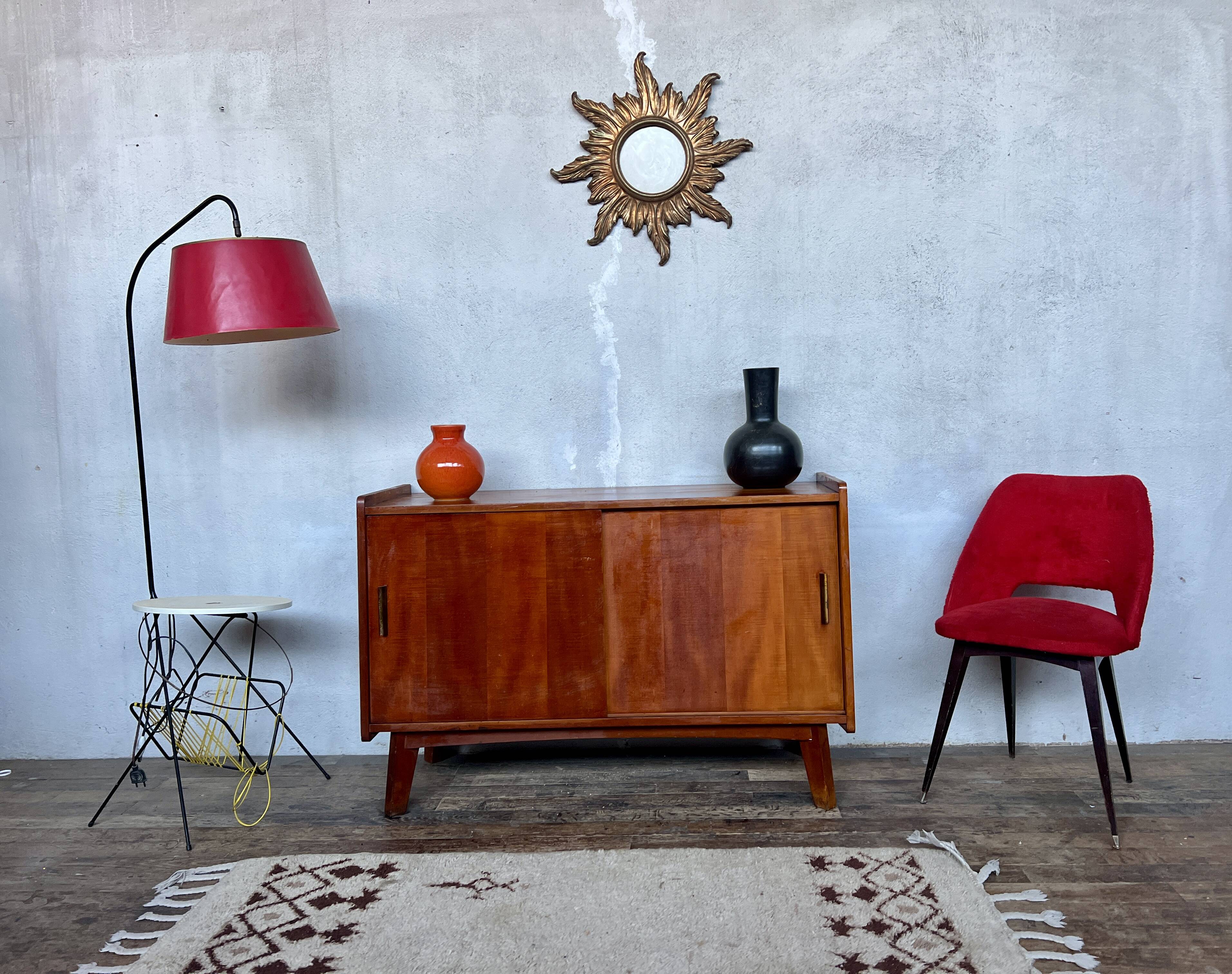 Vintage Scandinavian-style sideboard