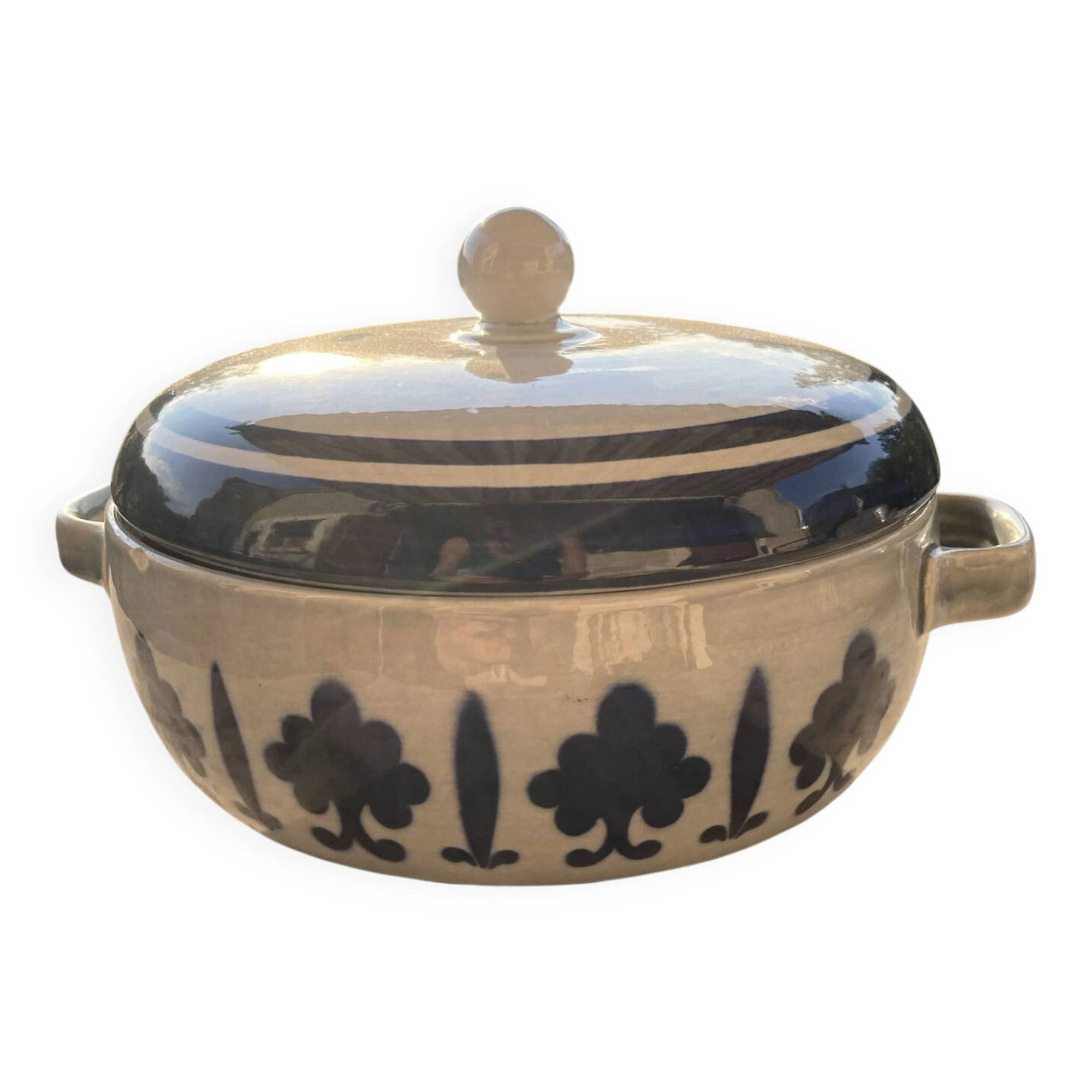 Boch La Louvière Soup Tureen - Baltic
