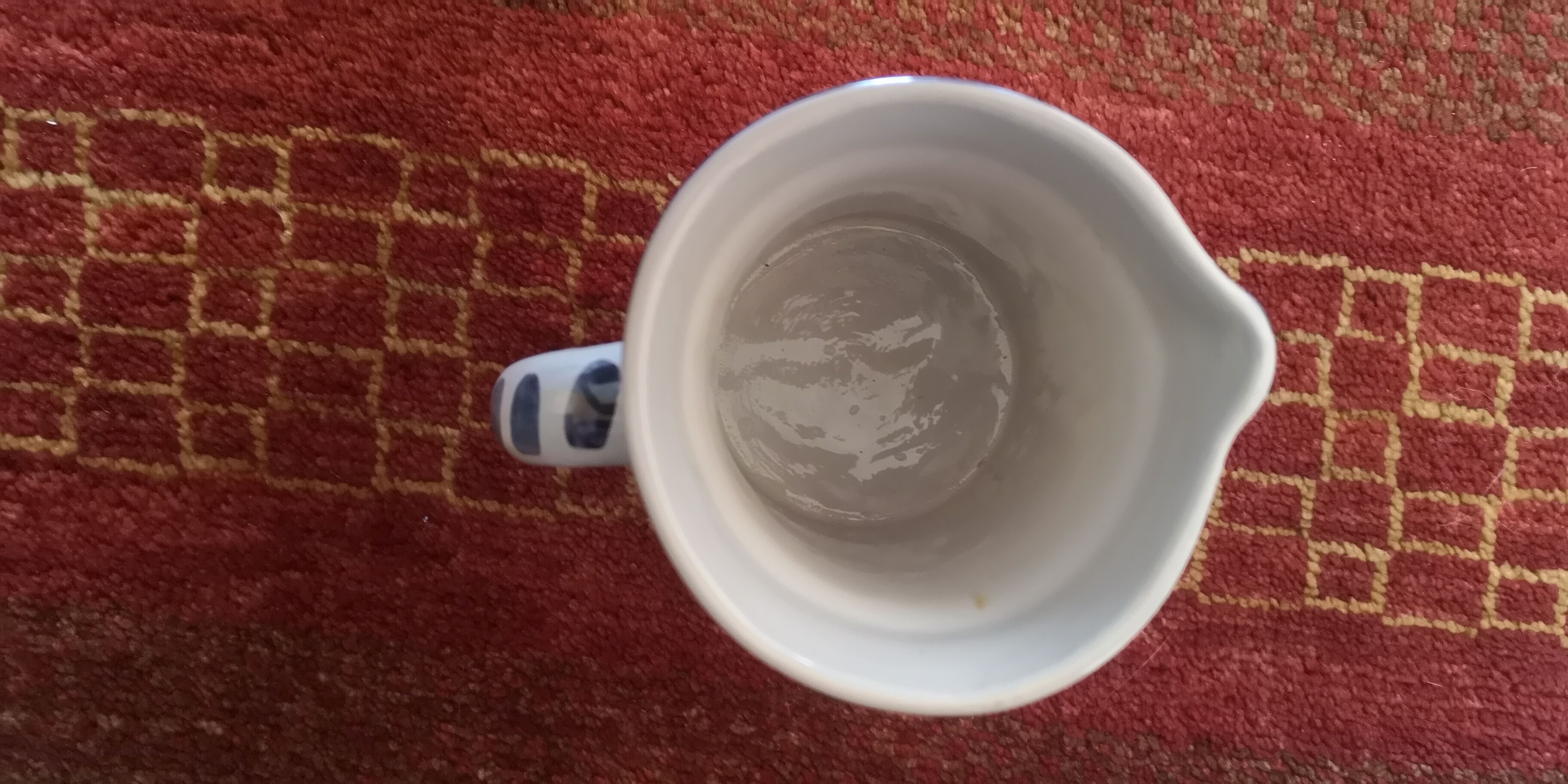 Desvres earthenware pitcher