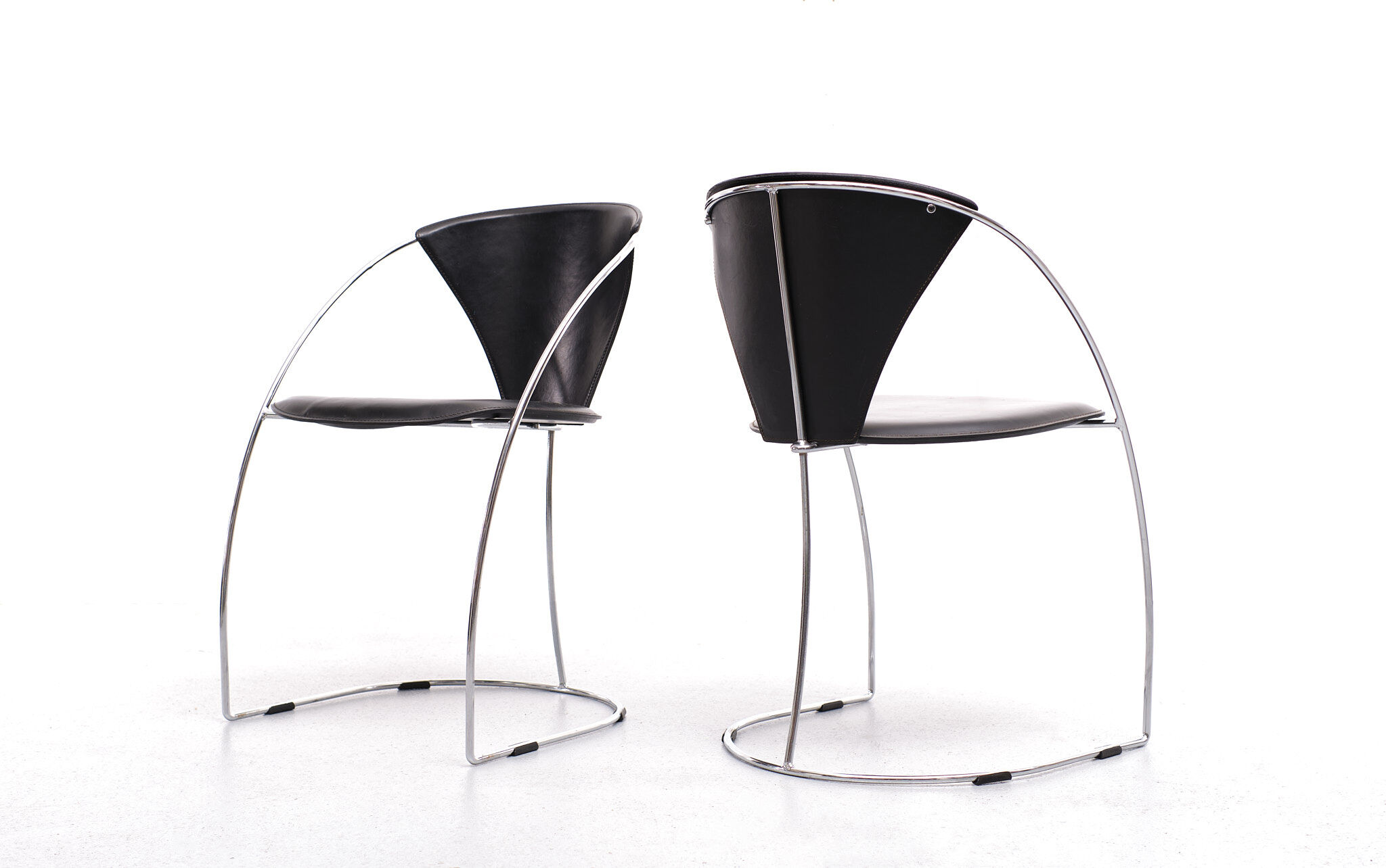 Arrben Linda Dining Chairs, Italy, 1982, Set of 4