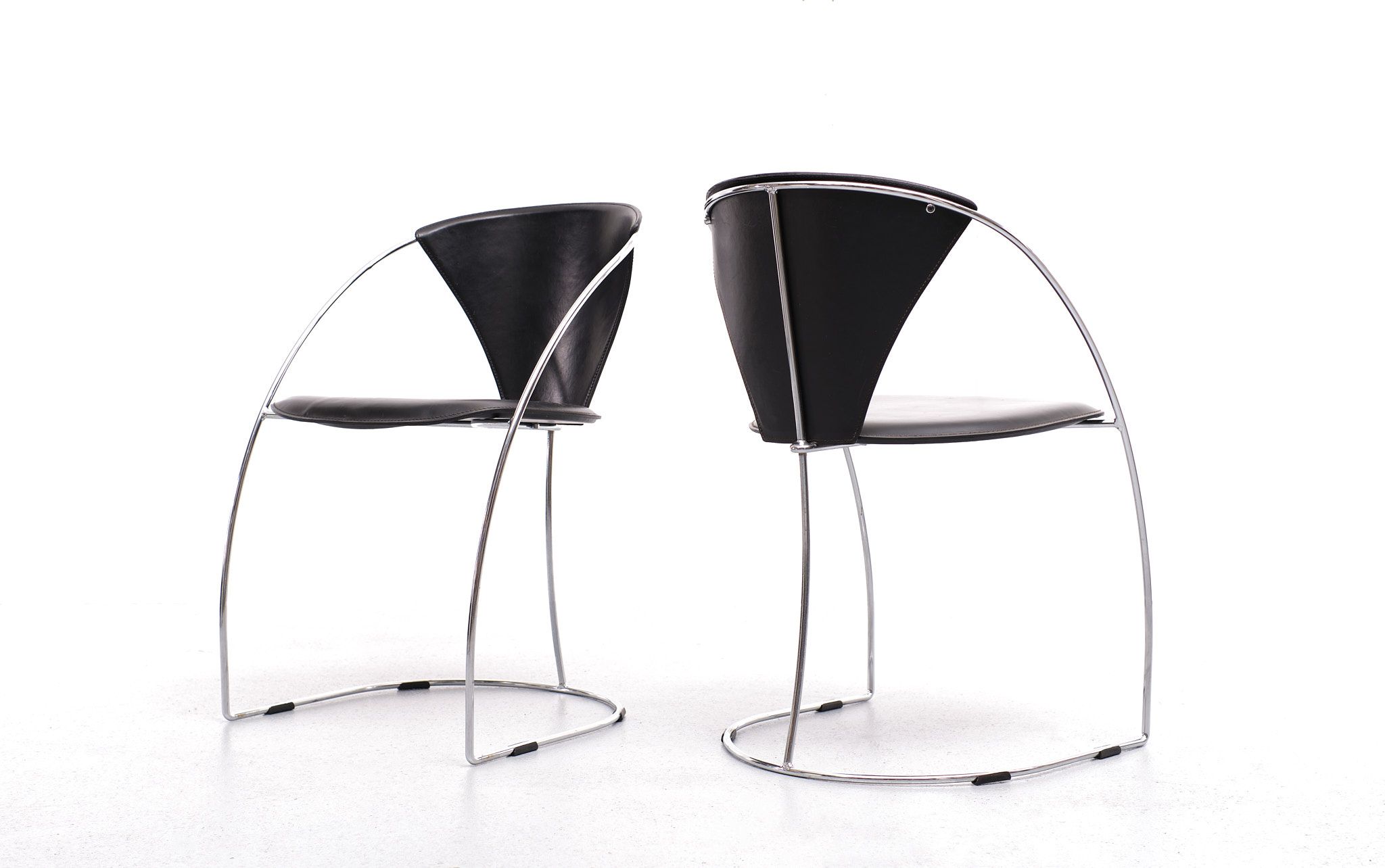 Chaises de salle à manger Arrben Linda, Italie, 1982, lot de 4