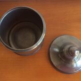 Pot with fine tin lid Paris