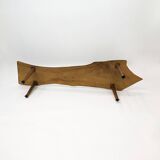 Live Edge Vintage Tree Coffee Table 1960s Wood 1970s