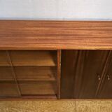 Mid century retro vintage teak bookcase 1960