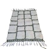 Handmade wool Berber rug 150 x 100 CM