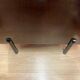 Commode palissandre et métal design 1950