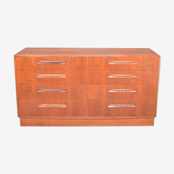 Teak G Plan chest of drawers 1960s