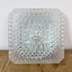 Vintage Glass Wall or Ceiling Light, 1970s