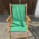 Vintage folding armchair