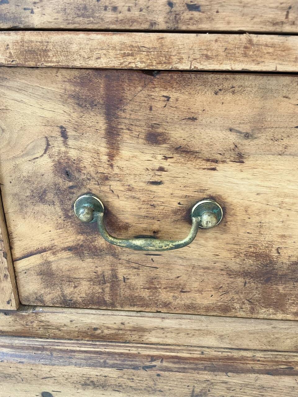 XXL walnut silk loom furniture from the 50s