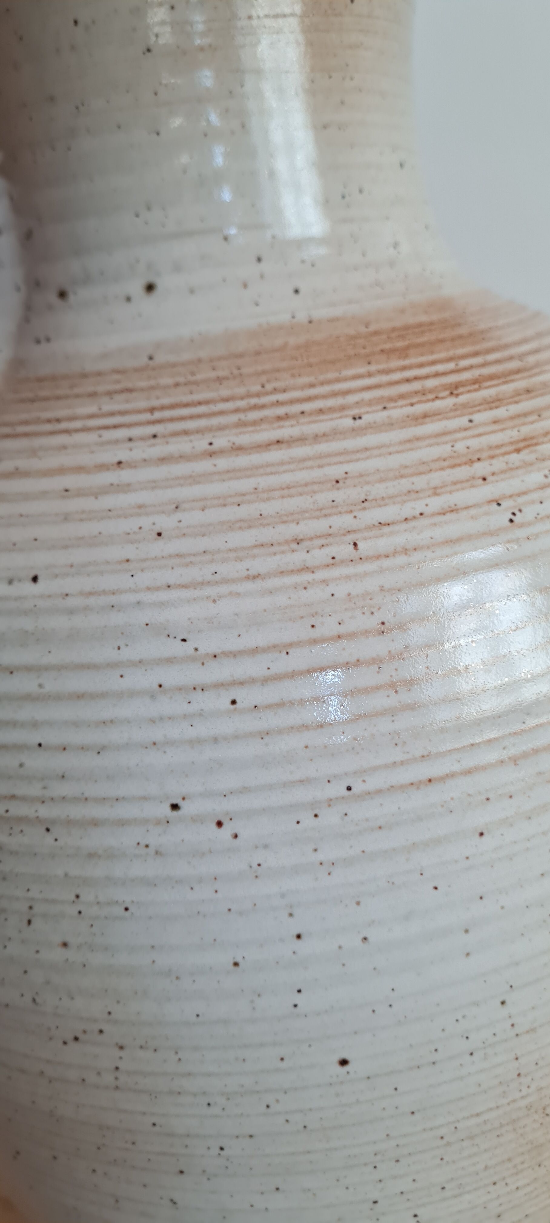 Circa stoneware lamp 50s