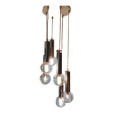 Suspension lustre cascade vintage 1960 70