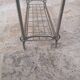 Chrome towel rack