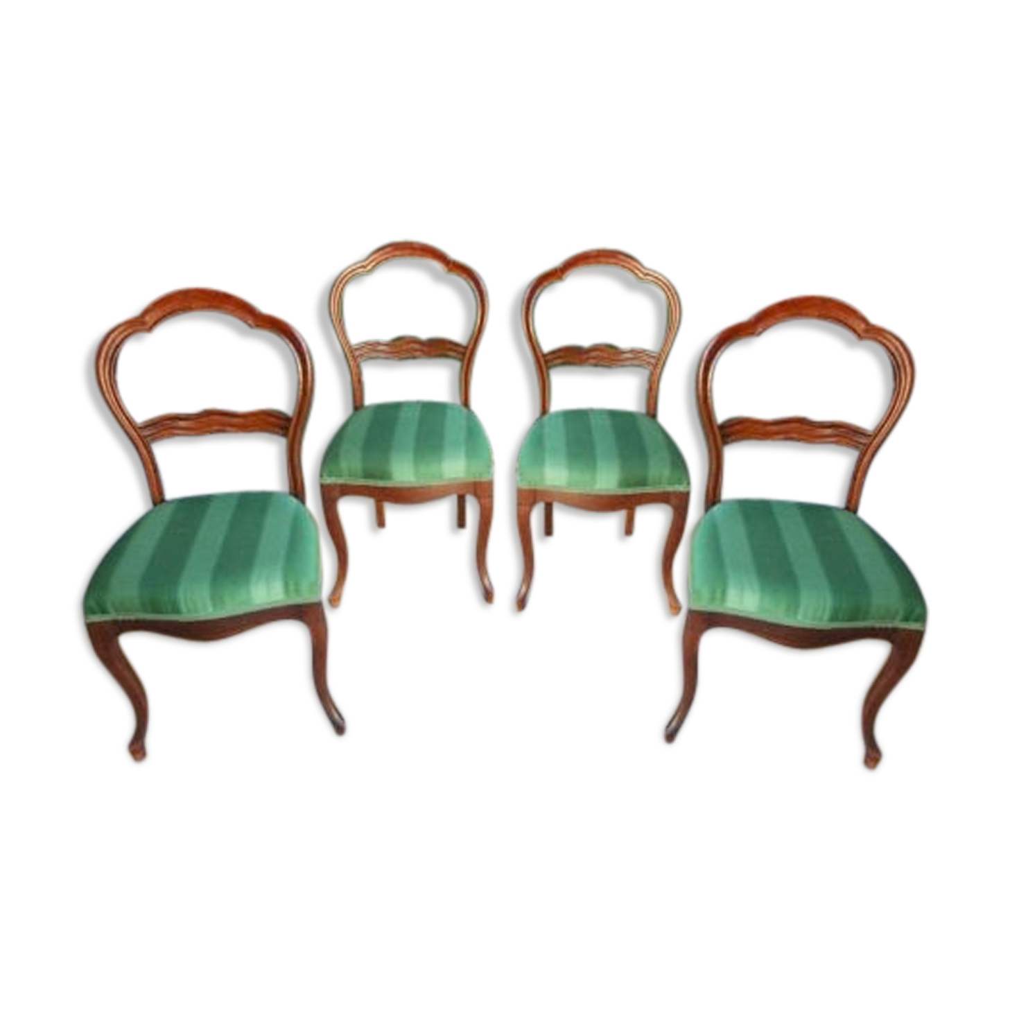 4 chairs Louis Philippe