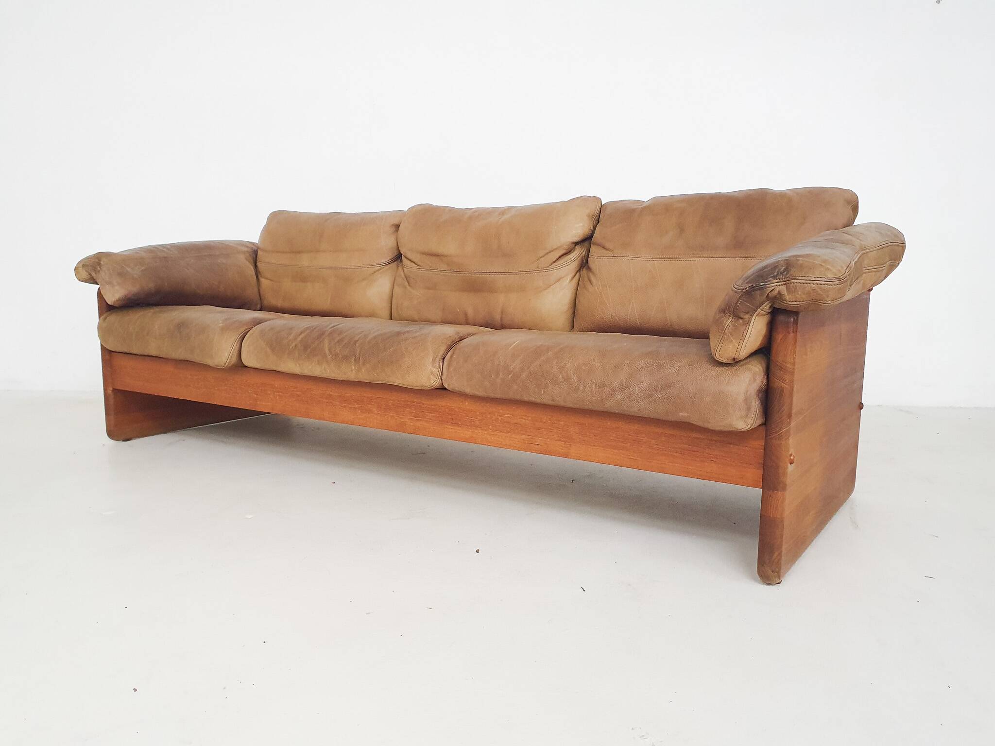 Mikael Laursen for A/S Mikael Laursen three seater sofa, Denmark 1970's