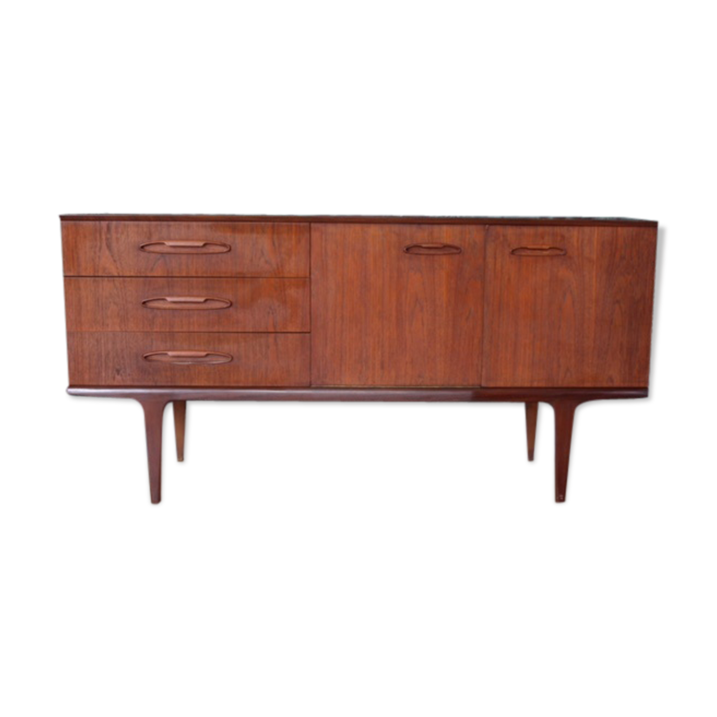 Vintage scandinavian sideboard by Jentique 1960s