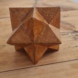 Sacndianve teak paperweight