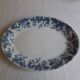 Large late 19th century English dish Tunstall W. ADAMS & Co 'Gloria'