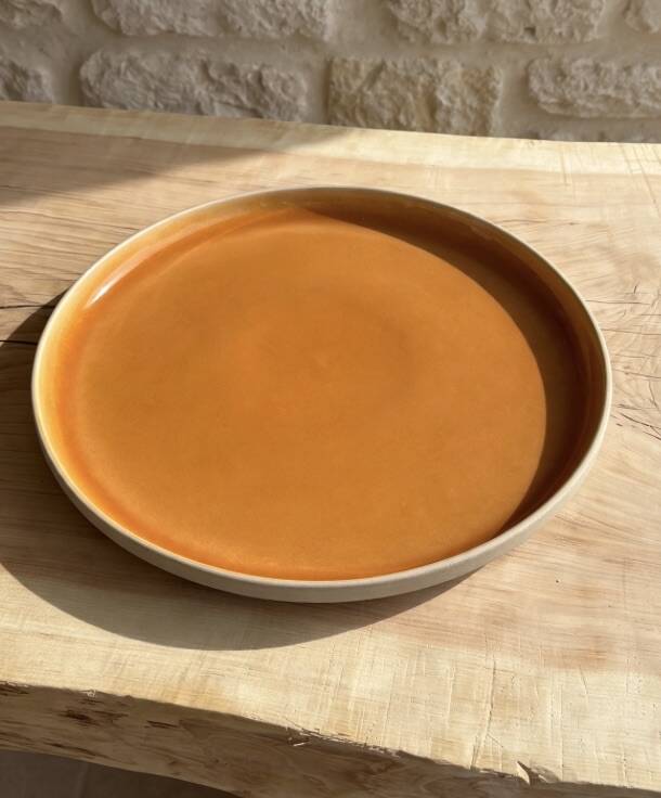 Round presentation plate Rose & Tulipani Milan
