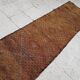 Vintage Turkish hallway rug 71x266 cm