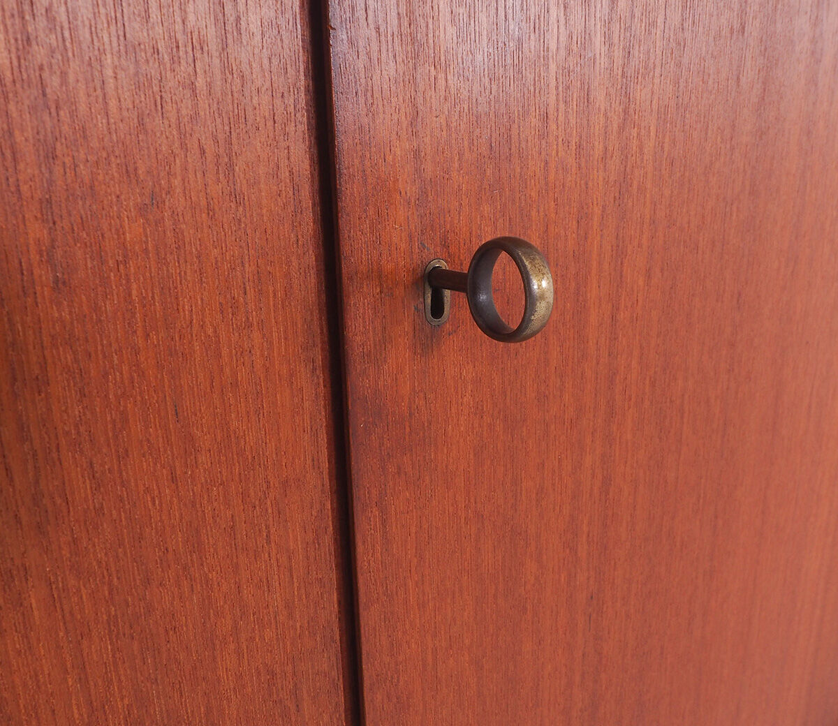 Vintage Bartels werken teak highboard, 1960's