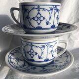 Porcelain breakfast tête-à-tête Winterling Schwarzenbach Bavaria