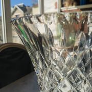 Vase medicis en cristal taillé