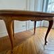 Louis XVl oak table with extensions