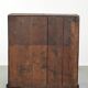 Secretary in ancient English oak from the early 18th century.
