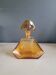 Art Deco liqueur carafe in amber glass