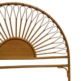 Rattan headboard, France 1960s